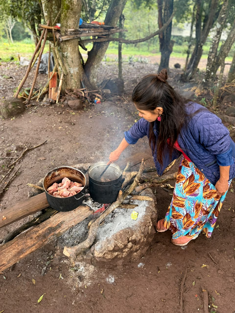 Visita a la Comunidad mbya guaraní Tekoa Tekove Paranay foto 3