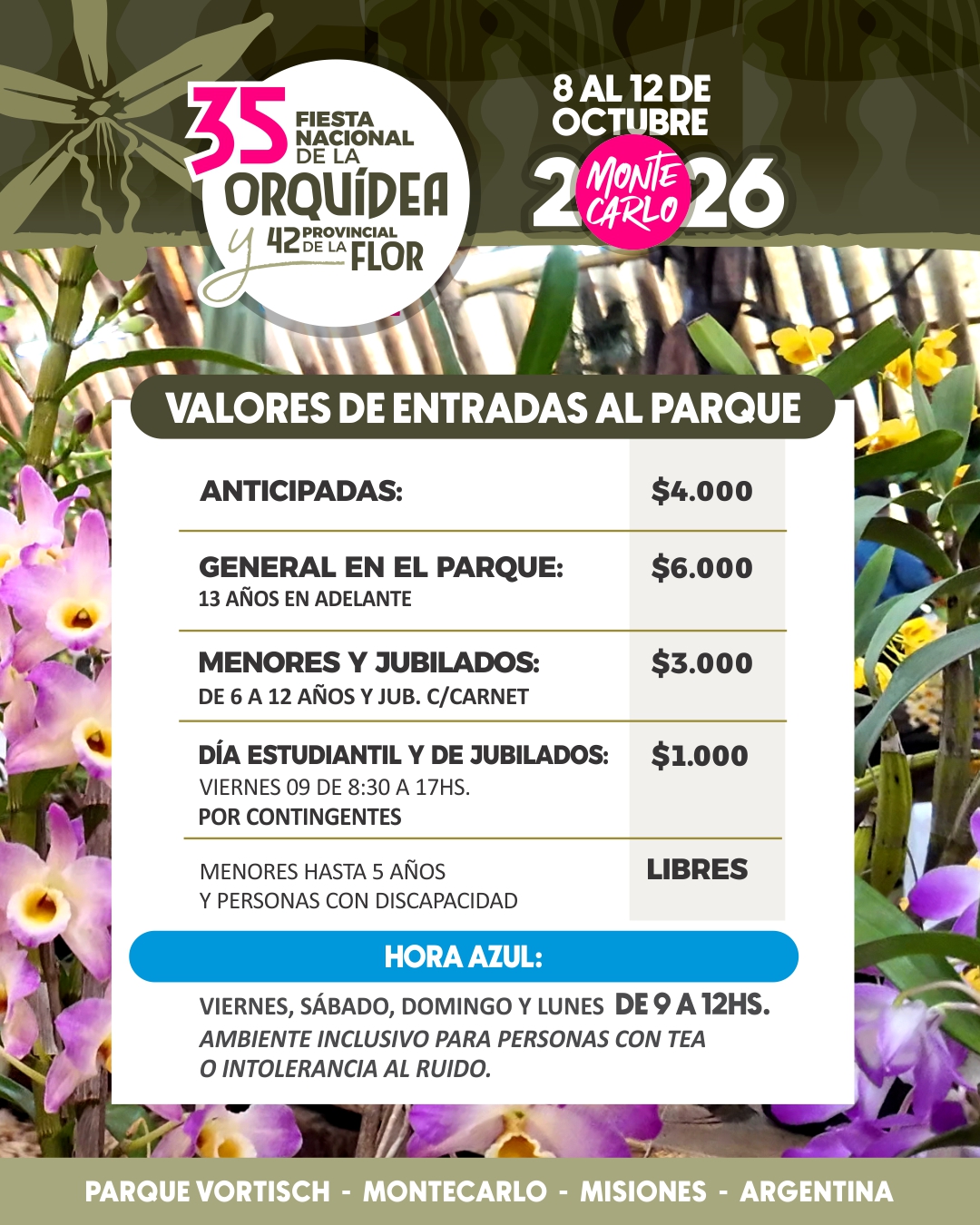 Fiesta Nacional de la Orquídea y Provincial de la Flor foto 2
